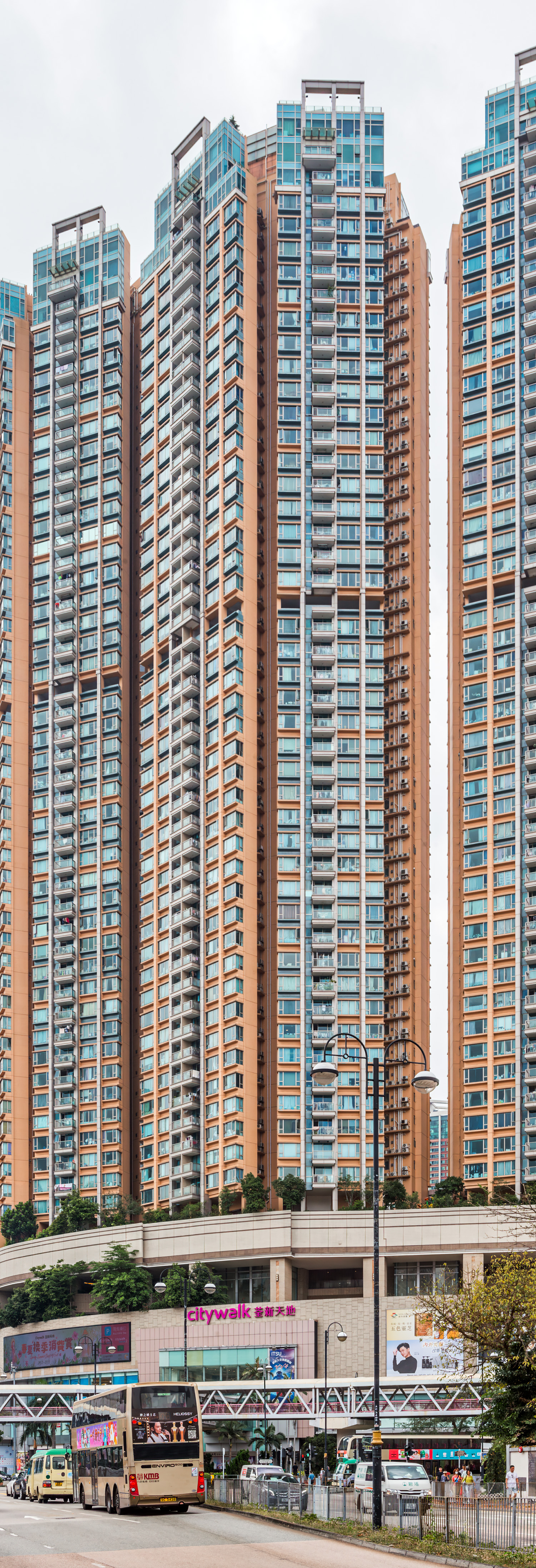Vision City Tower 5, Hong Kong - View from the northwest. © Mathias Beinling